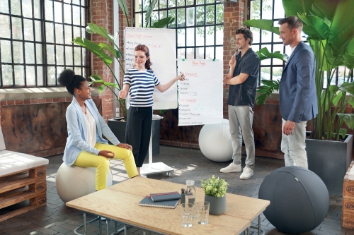 Hartie pentru flipchart NOBO Premium, 60x85 cm, 50 coli, 90gsm